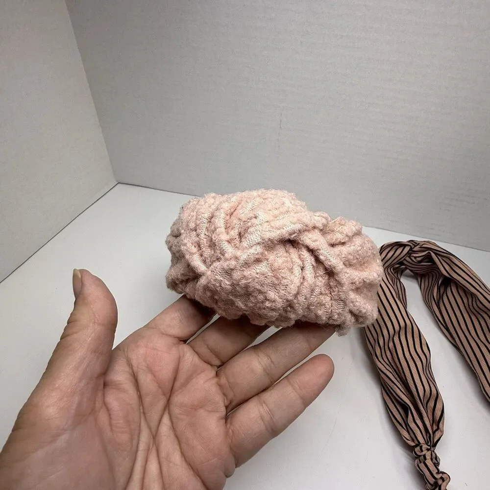 Stella & Ruby Textured Knotted Headband And France Luxe Headband Bundle Of 2 New